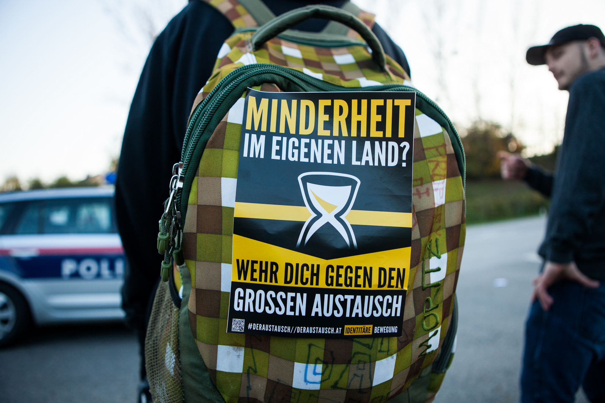 Avstrija, Spielfeld, protest proti sprejemanju beguncev v Avstrijo