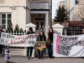 10. 03. 2016 Ljubljana. Prostestni shod pred turško ambasado v Ljubljani proti agresiji nad kurdi v Turčiji
