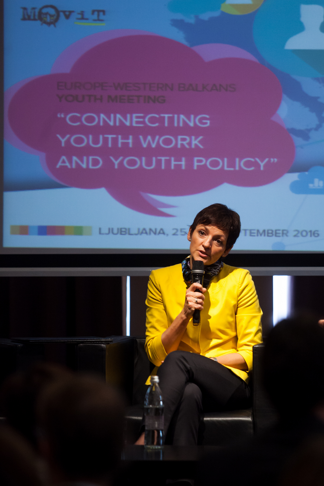26.09.2016 Ljubljaan, Hotel Slon. Konfenece, Europe - Western Balkans Youth Meeting "Connecting Youth Work and Youth Policy"